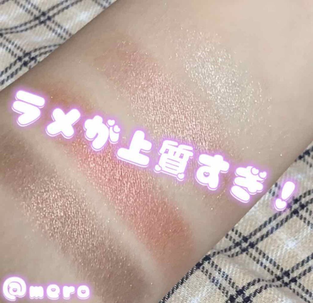 CHEER me COLOR アイシャドウ/セリア/アイシャドウパレットを使ったクチコミ（2枚目）