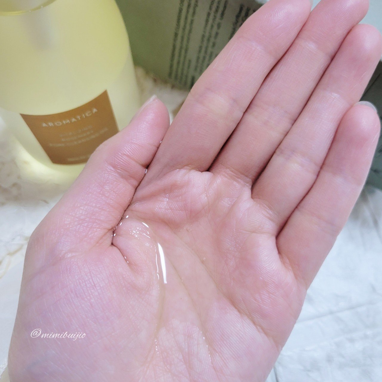 ローズマリークレンジングオイル/AROMATICA/オイルクレンジングを使ったクチコミ（3枚目）