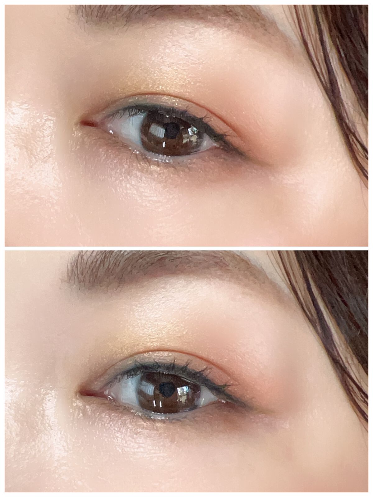 アイプランナー/excel/単色アイシャドウを使ったクチコミ（3枚目）