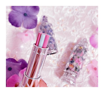 ジルスチュアート ブルーム リップ キャンディ 06 hydrangea teardrop/JILL STUART/口紅を使ったクチコミ(2枚目)