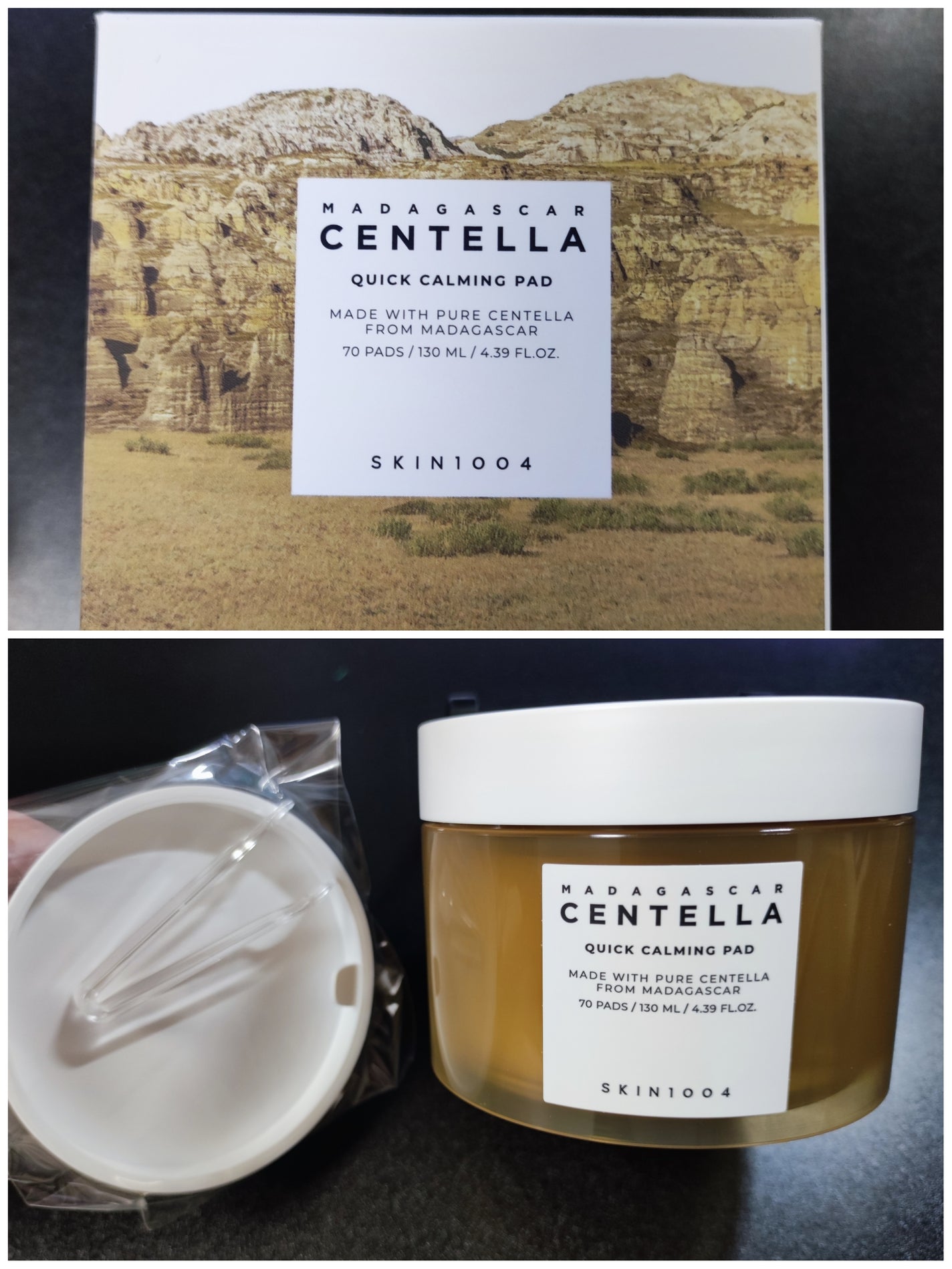 センテラ クイックカーミングパッド/SKIN1004/トナーパッドを使ったクチコミ(1枚目)