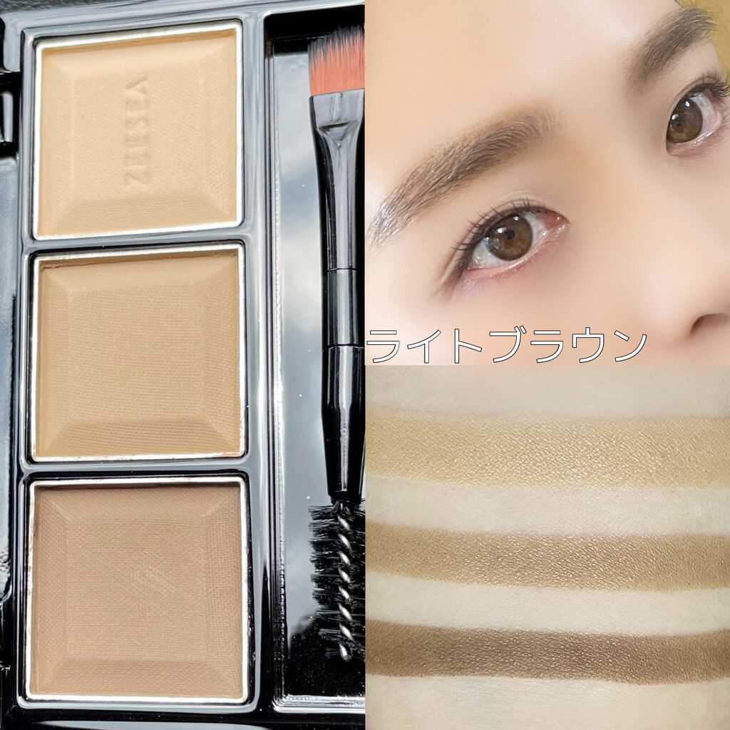 EYEBROW POWDER KIT/ZEESEA/パウダーアイブロウを使ったクチコミ（2枚目）