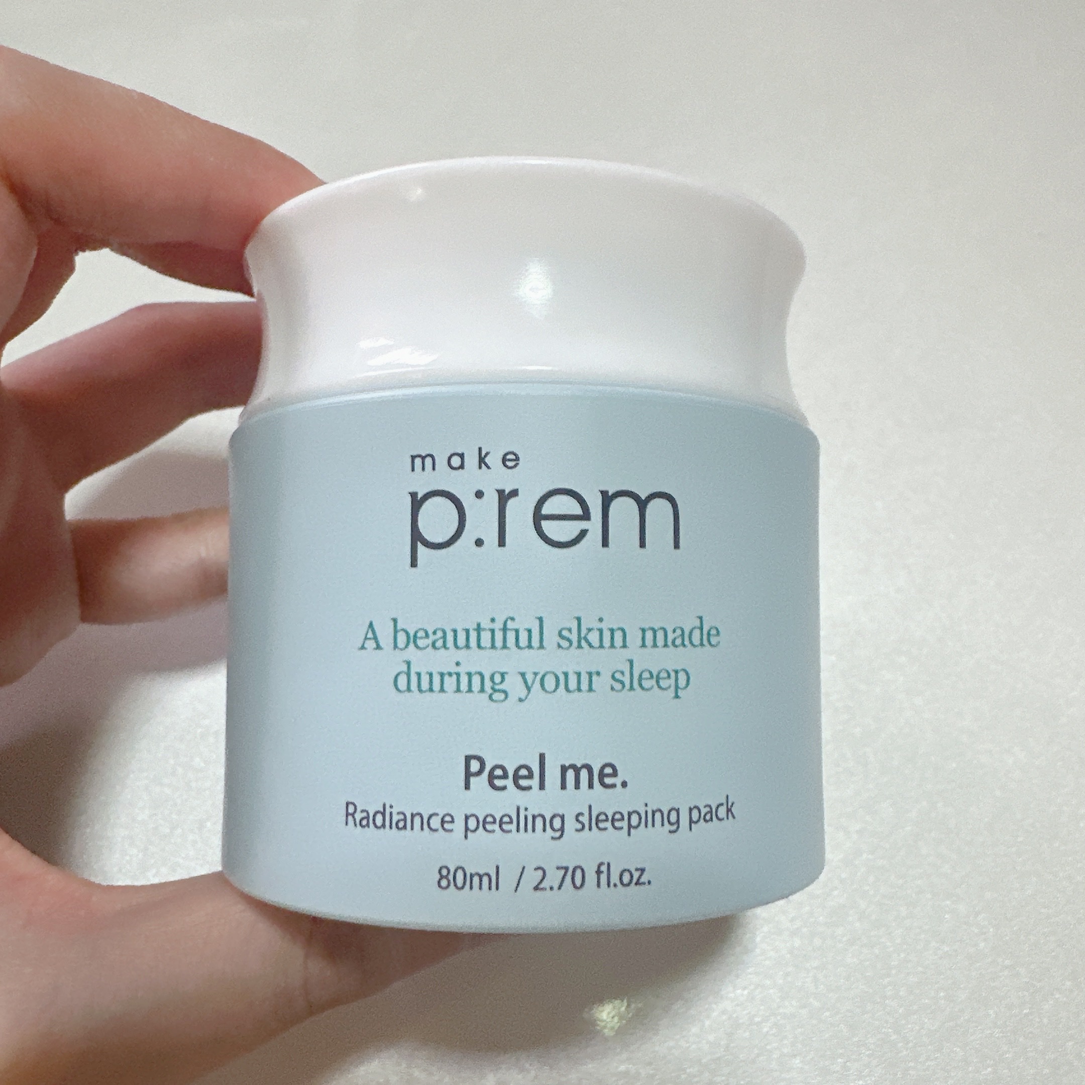 ピールミー ラディアンスピーリングスリーピングパック/make prem/洗い流すパック・マスクを使ったクチコミ（2枚目）