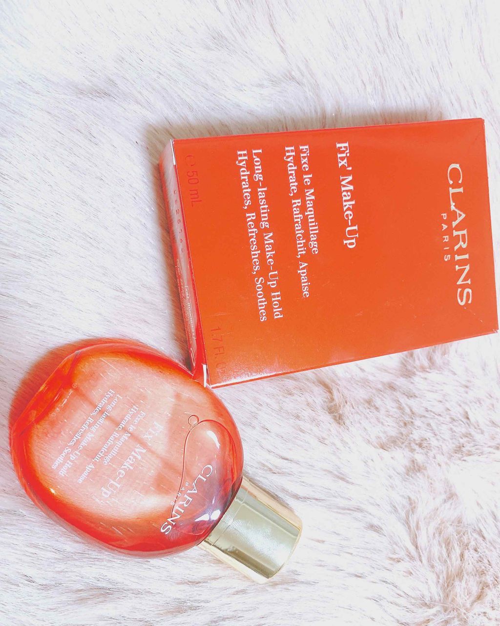 フィックス メイクアップ/CLARINS/ミスト状化粧水を使ったクチコミ(1枚目)
