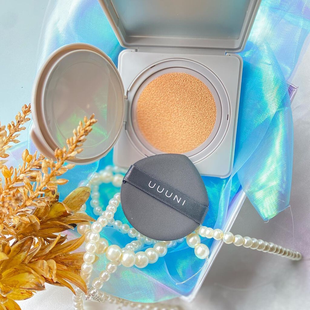 ブライトアップスキンファンデーション/UUUNI/クッションファンデーションを使ったクチコミ(3枚目)