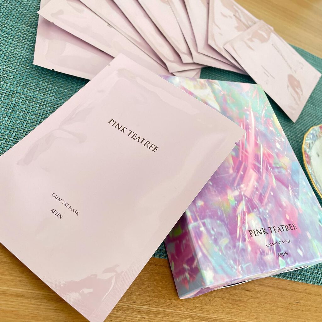 ピンクティーツリーマスクパック/APLIN/シートマスク・パックを使ったクチコミ(5枚目)
