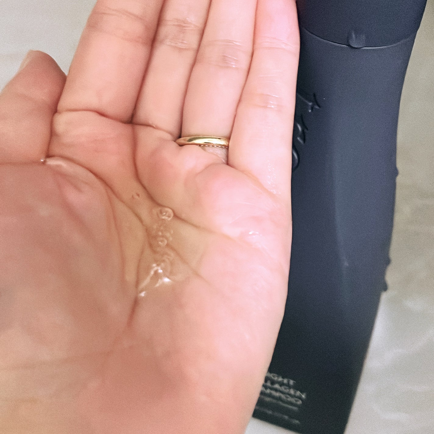 ナイトコラーゲンシャンプーミッドナイトフォレスト/treecell/市販シャンプーを使ったクチコミ(3枚目)