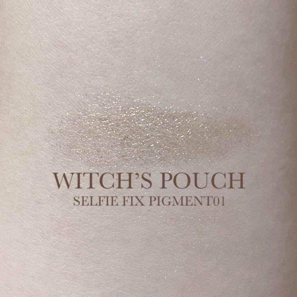 セルフィーフィックスピグメント/Witch's Pouch/単色アイシャドウを使ったクチコミ(4枚目)