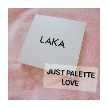 Laka ジャストパレットのクチコミ「LAKA  JUST PALETTE        LOVE

LAKAは韓国コスメで、 「男.....」（1枚目）