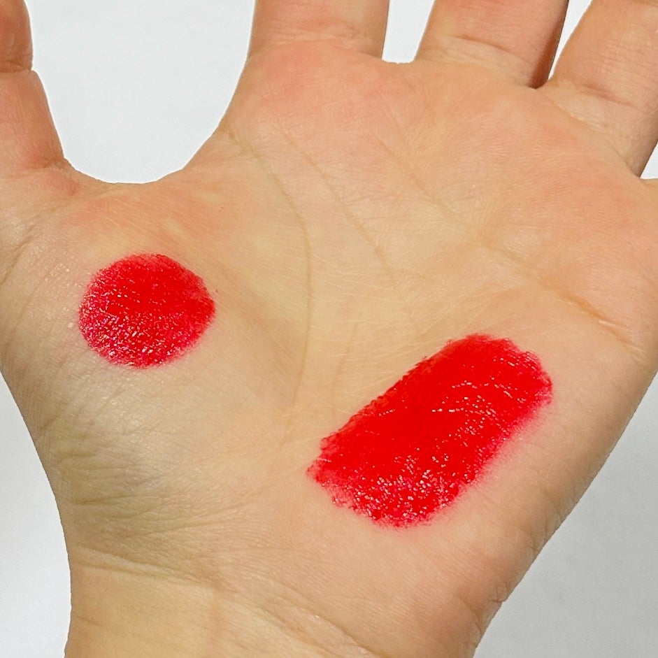 ルージュ アンリミテッド リキッド ラッカー/shu uemura/口紅を使ったクチコミ(5枚目)