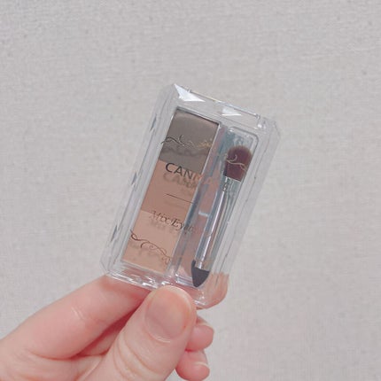 ミックスアイブロウ 02 ナチュラルブラウン/キャンメイク/パウダーアイブロウを使ったクチコミ(1枚目)