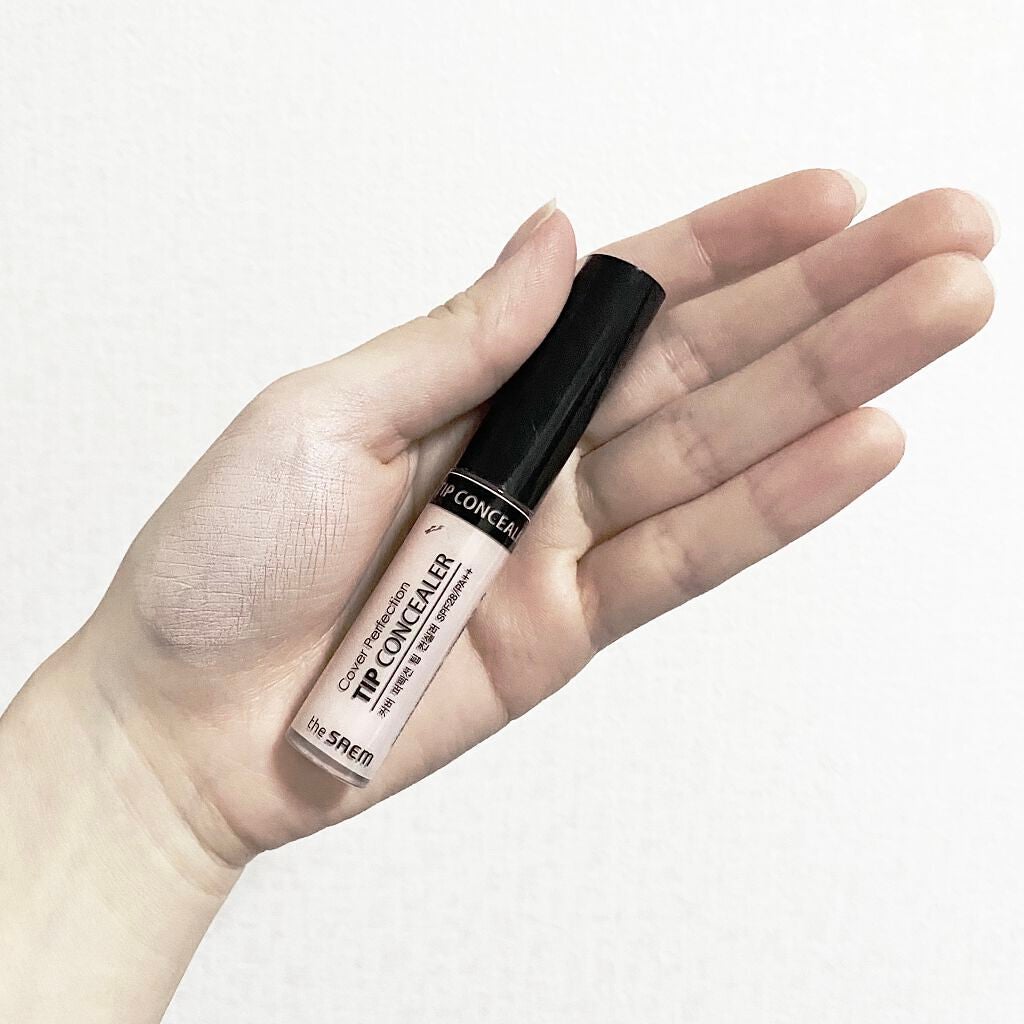 カバーパーフェクション チップコンシーラー/the SAEM/リキッドコンシーラーを使ったクチコミ(2枚目)