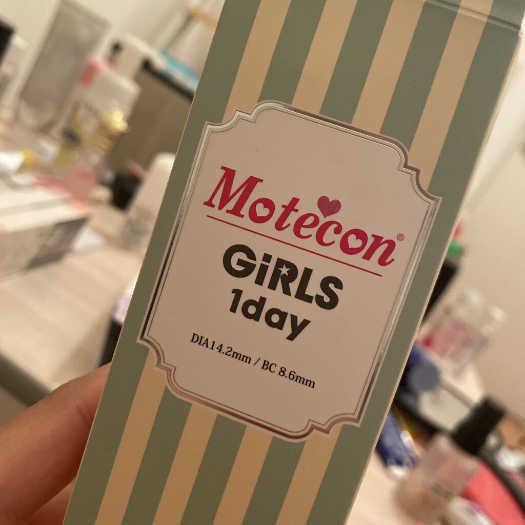 モテコン ガールズワンデー/モテコン/ワンデー（１DAY）カラコンを使ったクチコミ（1枚目）