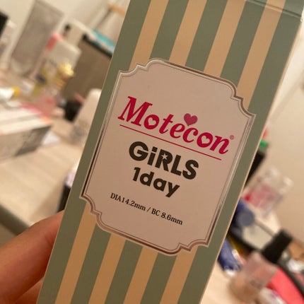 モテコン ガールズワンデー/モテコン/ワンデー(1DAY)カラコンを使ったクチコミ(1枚目)