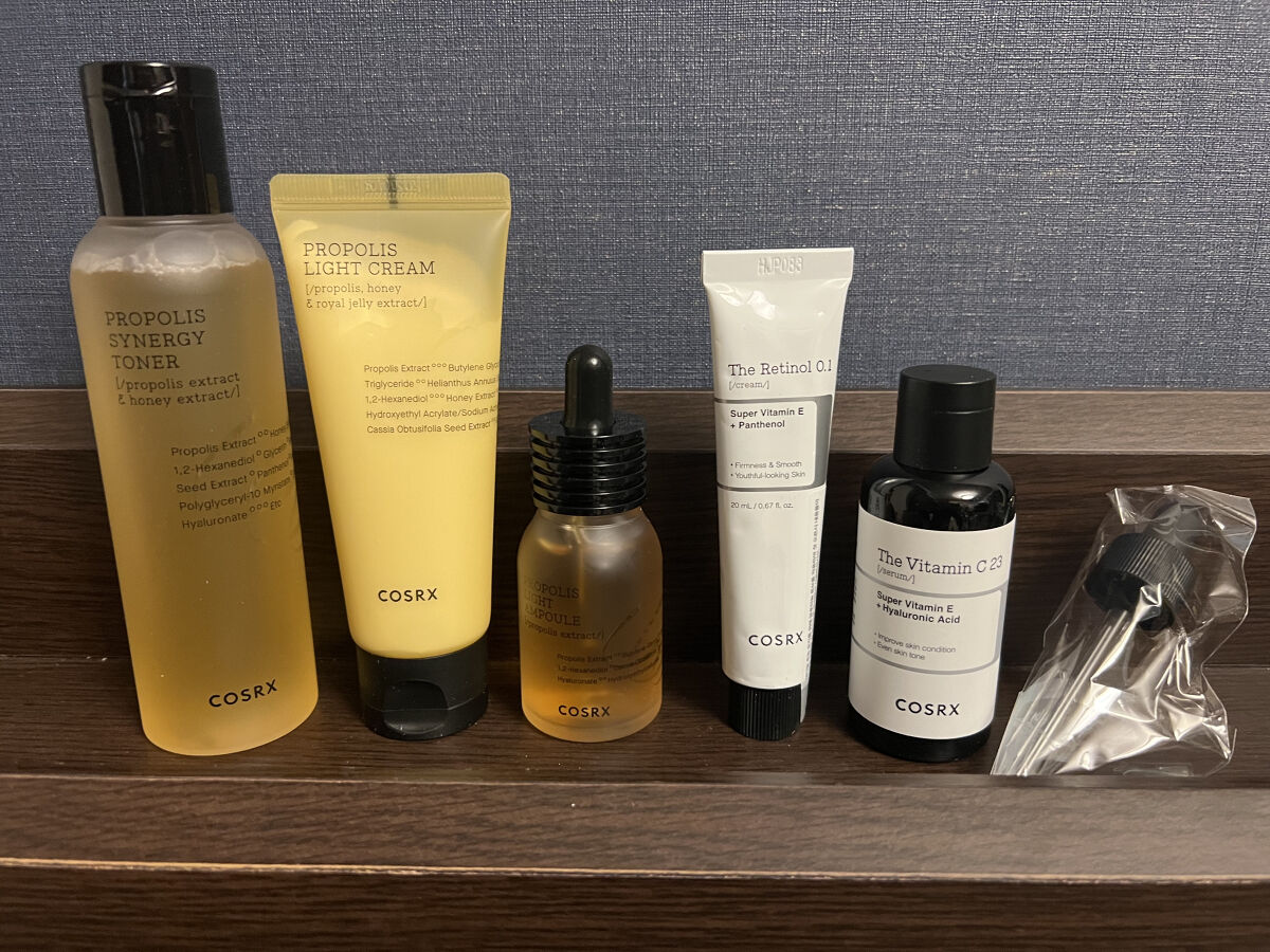 フルフィットプロポリスライトアンプル/COSRX/美容液を使ったクチコミ（1枚目）