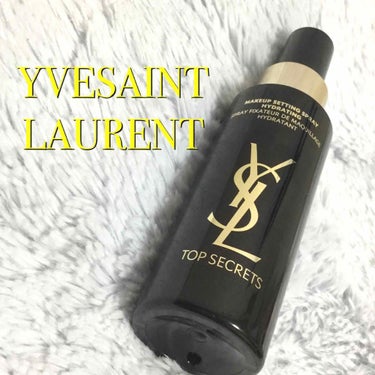 トップ シークレット セッティング グロウ スプレー/YVES SAINT LAURENT BEAUTE/ミスト状化粧水を使ったクチコミ（1枚目）