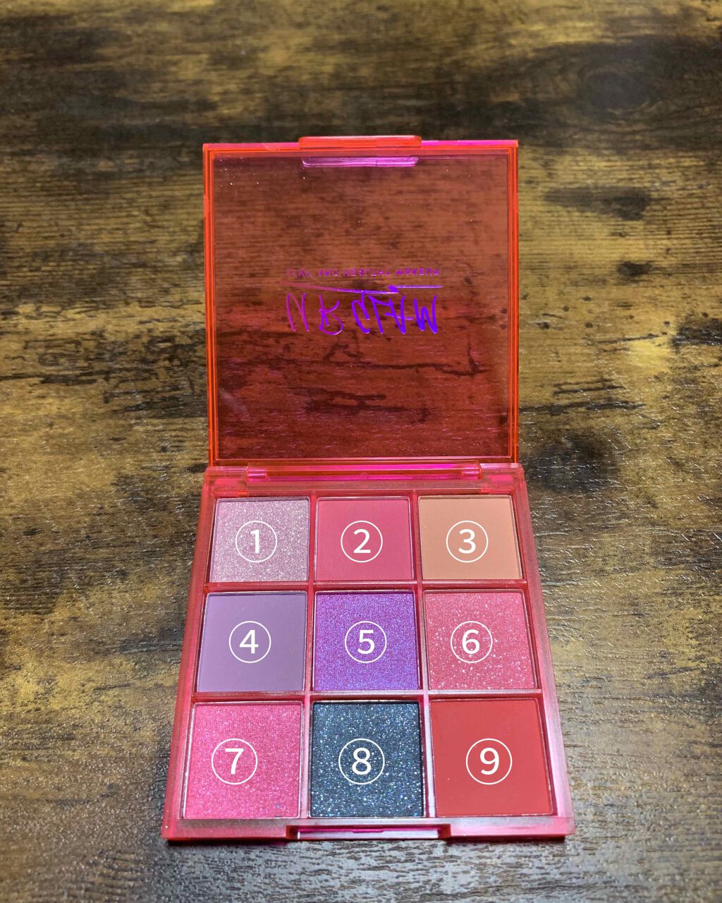 UR GLAM　BLOOMING EYE COLOR PALETTE 05/U R GLAM/アイシャドウパレットを使ったクチコミ（2枚目）