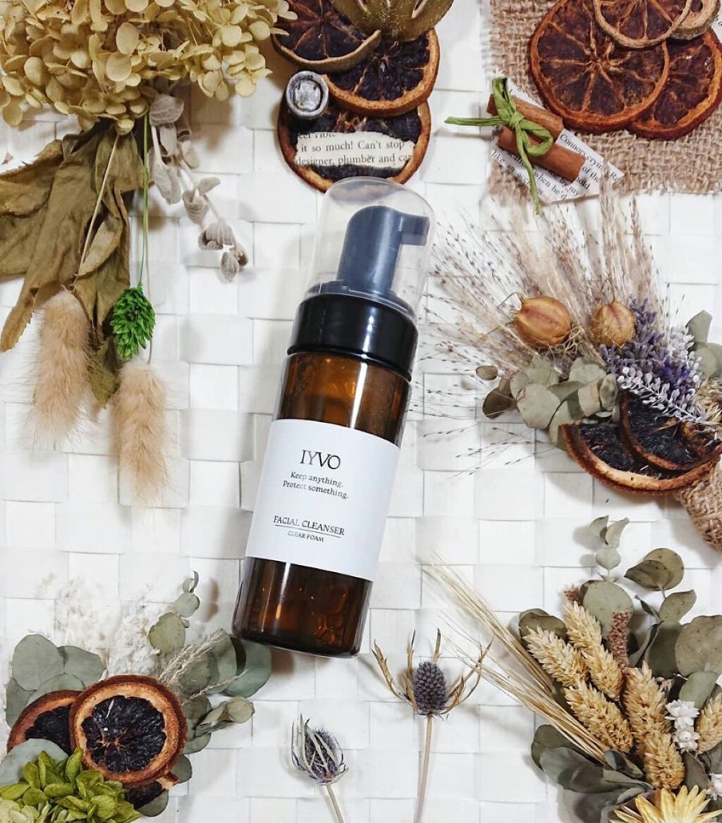 フェイシャルクレンザー クリアフォーム/IYVO/洗顔フォームを使ったクチコミ(1枚目)