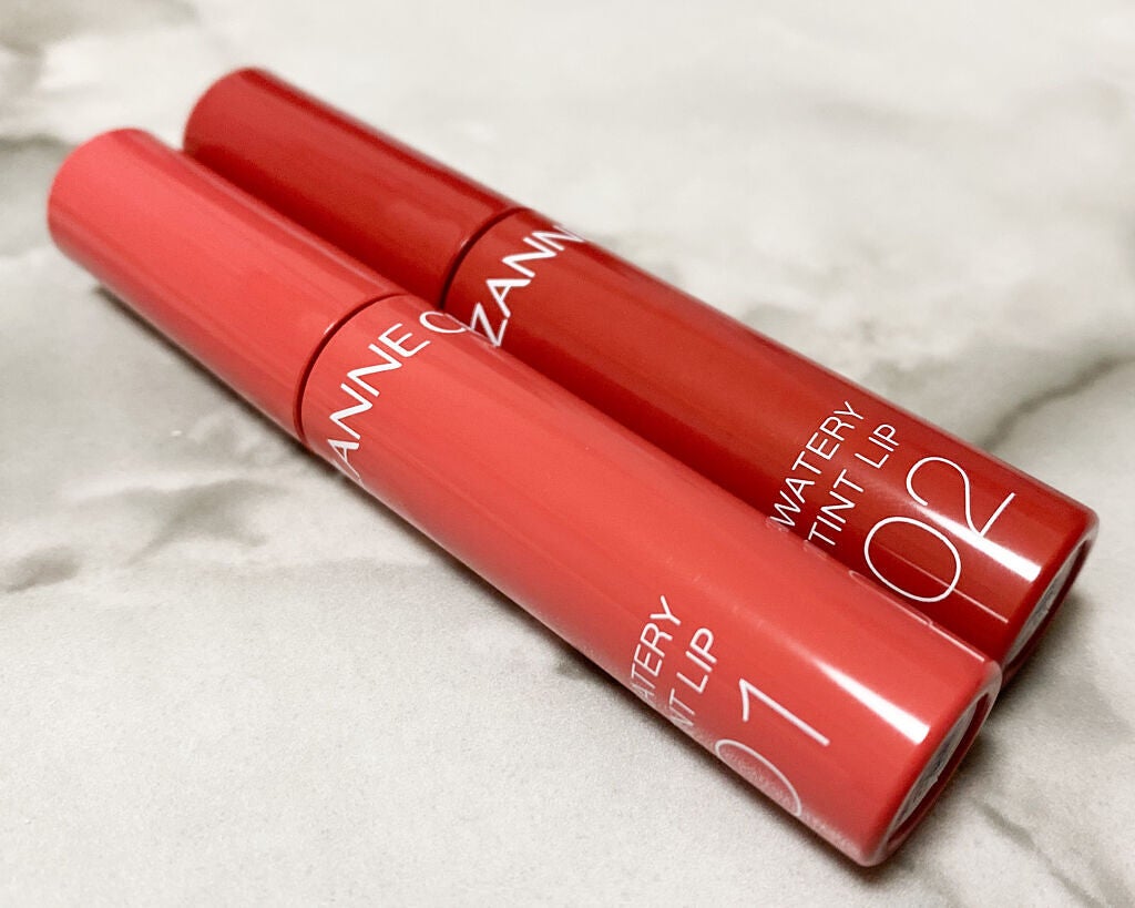 ウォータリーティントリップ/CEZANNE/リップティントを使ったクチコミ(2枚目)