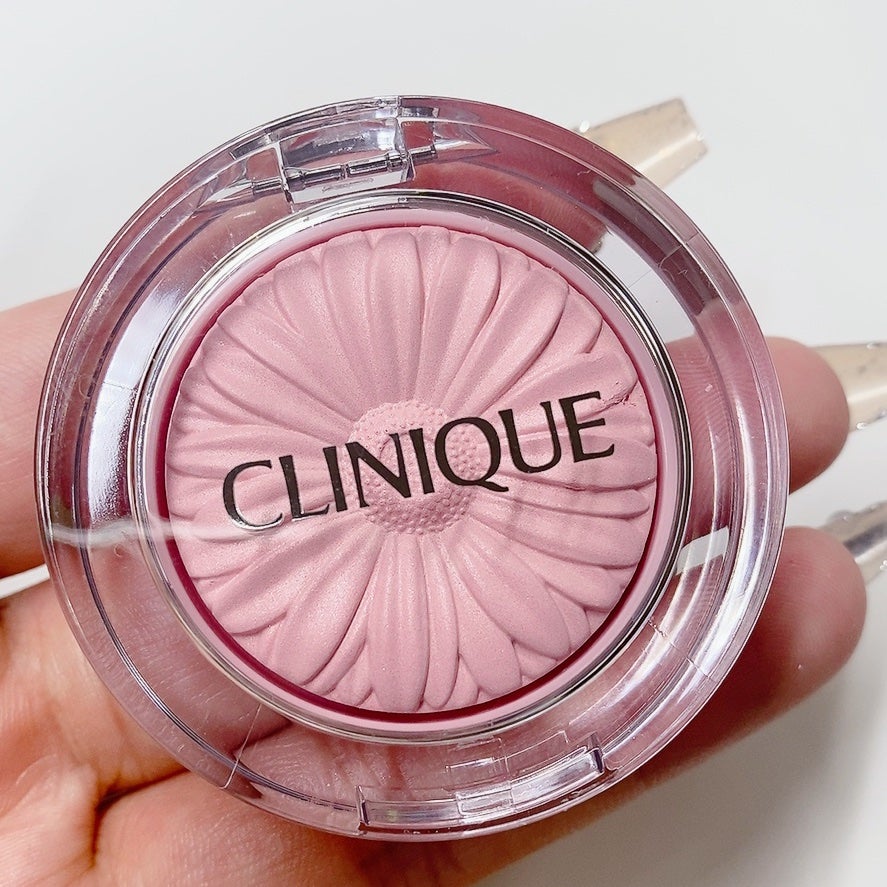 チーク ポップ/CLINIQUE/パウダーチークを使ったクチコミ(4枚目)