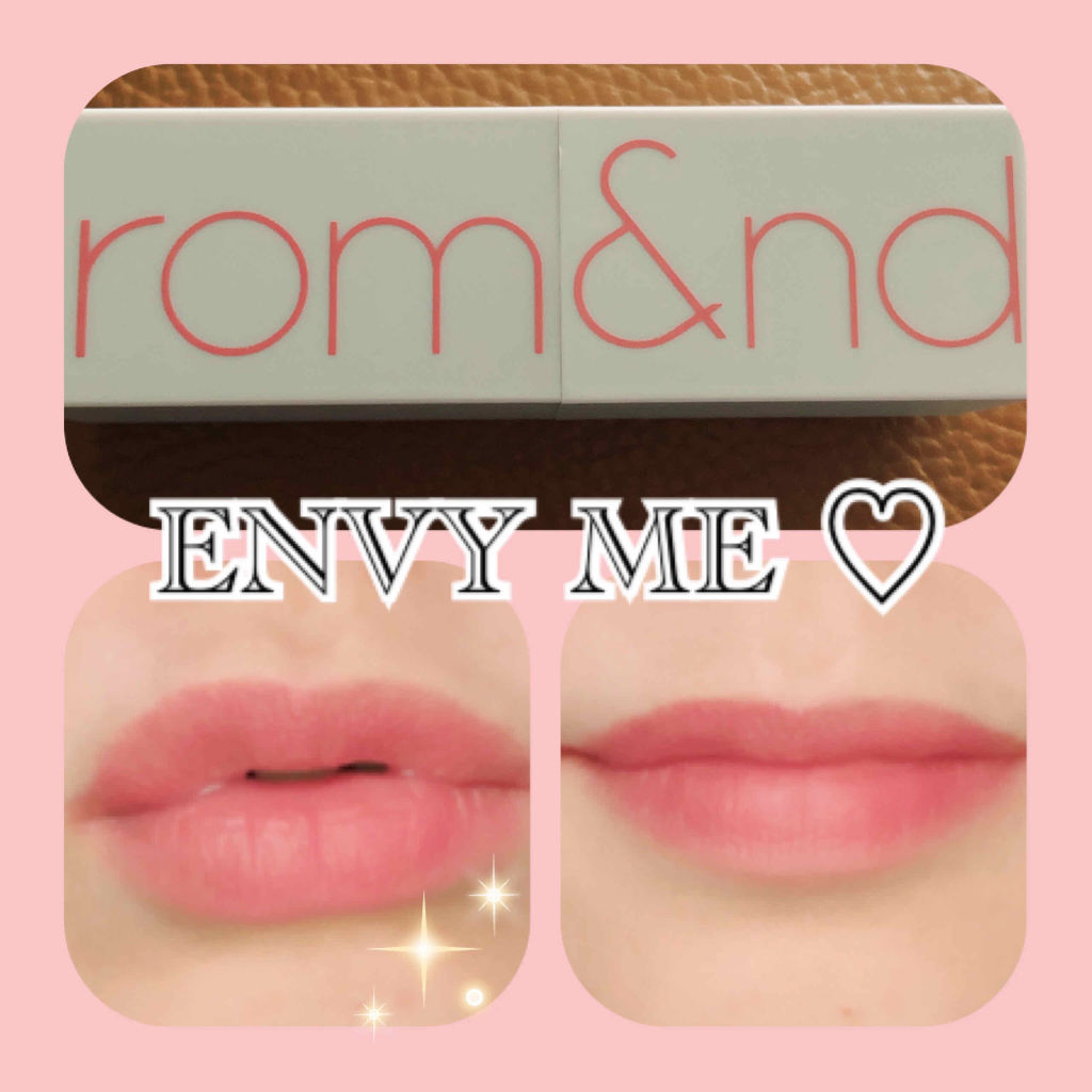 ゼログラムマットリップスティック/rom&nd/口紅を使ったクチコミ（1枚目）