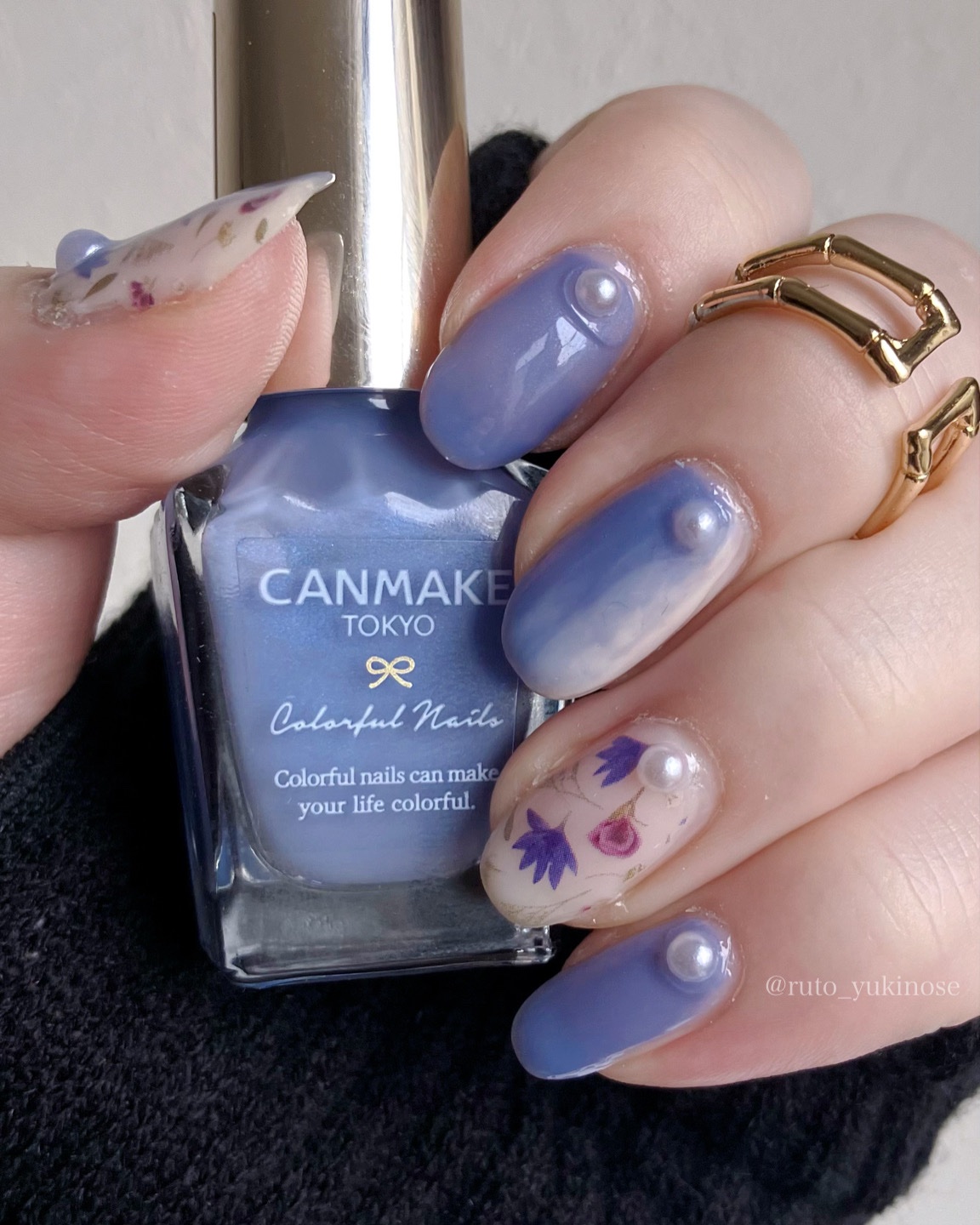 カラフルネイルズ/キャンメイク/マニキュアを使ったクチコミ（3枚目）