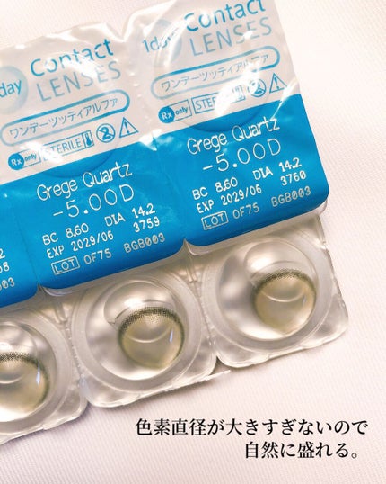 TOPARDS 1day/TOPARDS/ワンデー(1DAY)カラコンを使ったクチコミ(4枚目)