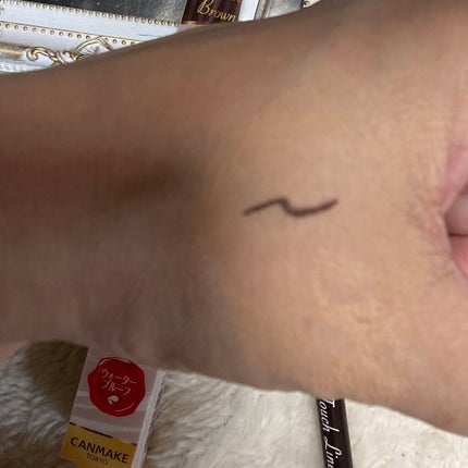 クリーミータッチライナー/キャンメイク/ジェルアイライナーを使ったクチコミ(2枚目)