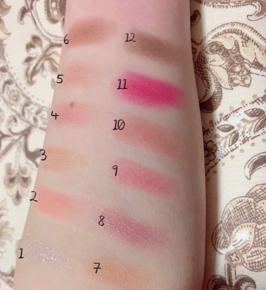 バレンタインボックス2 ピーチパレット/VAVI MELLO/アイシャドウパレットを使ったクチコミ(3枚目)