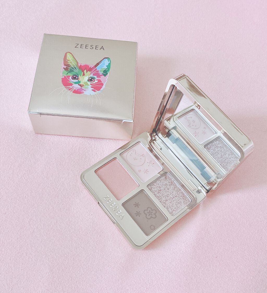 アニマルアイシャドウ(4シェード)/ZEESEA/アイシャドウパレットを使ったクチコミ（1枚目）