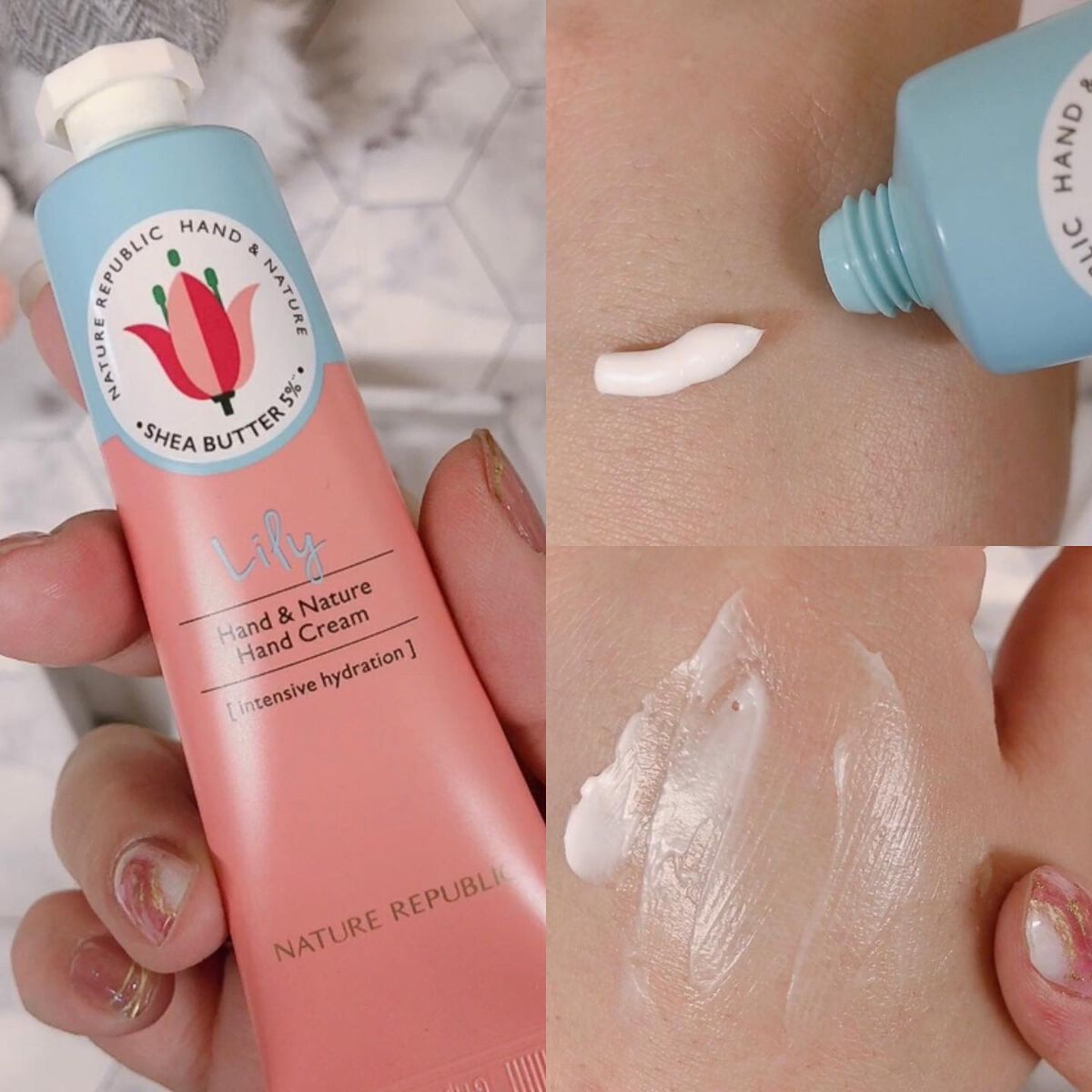 ハンドクリーム(グリーンティー) /ネイチャーリパブリック/ハンドクリームを使ったクチコミ(5枚目)