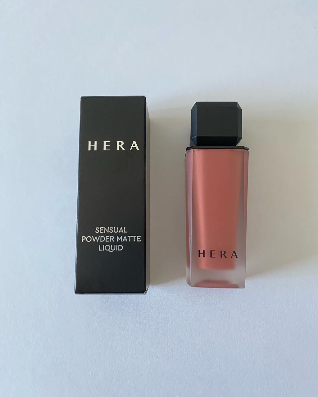 センシュアルパウダーマットリキッド/HERA/口紅を使ったクチコミ(2枚目)