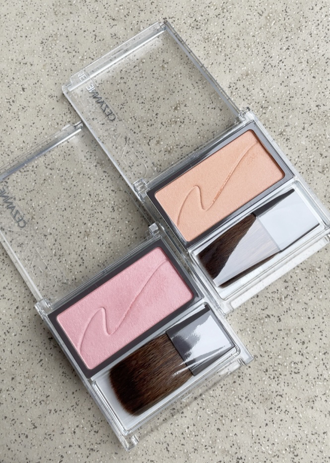 チークブラッシュ/CEZANNE/パウダーチークを使ったクチコミ（2枚目）