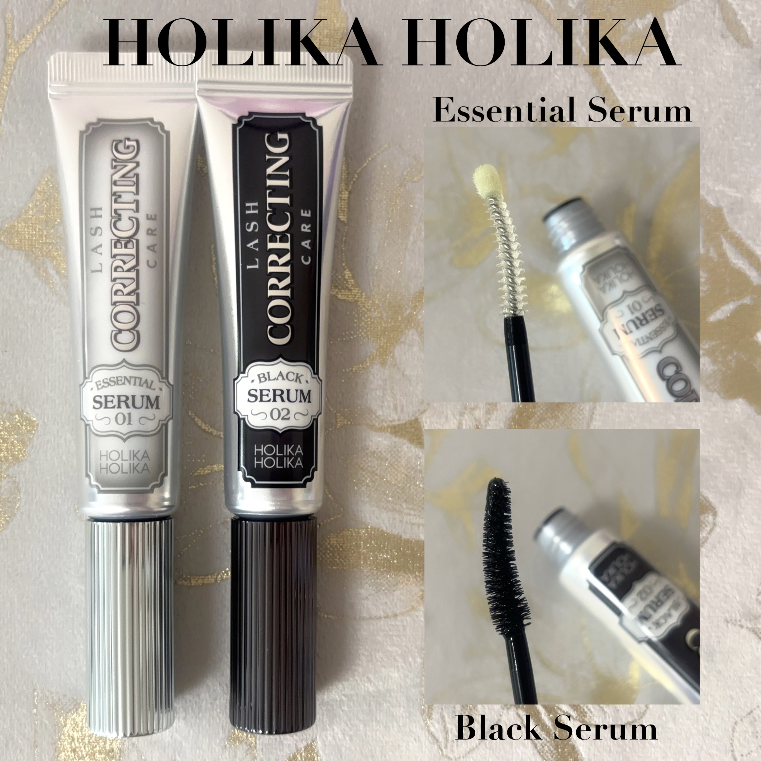 ラッシュコレクティングケア エッセンシャルセラム/HOLIKA HOLIKA/まつげ美容液を使ったクチコミ（1枚目）