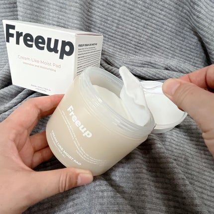 クリームライクモイストパッド/FREEUP/トナーパッドを使ったクチコミ(4枚目)