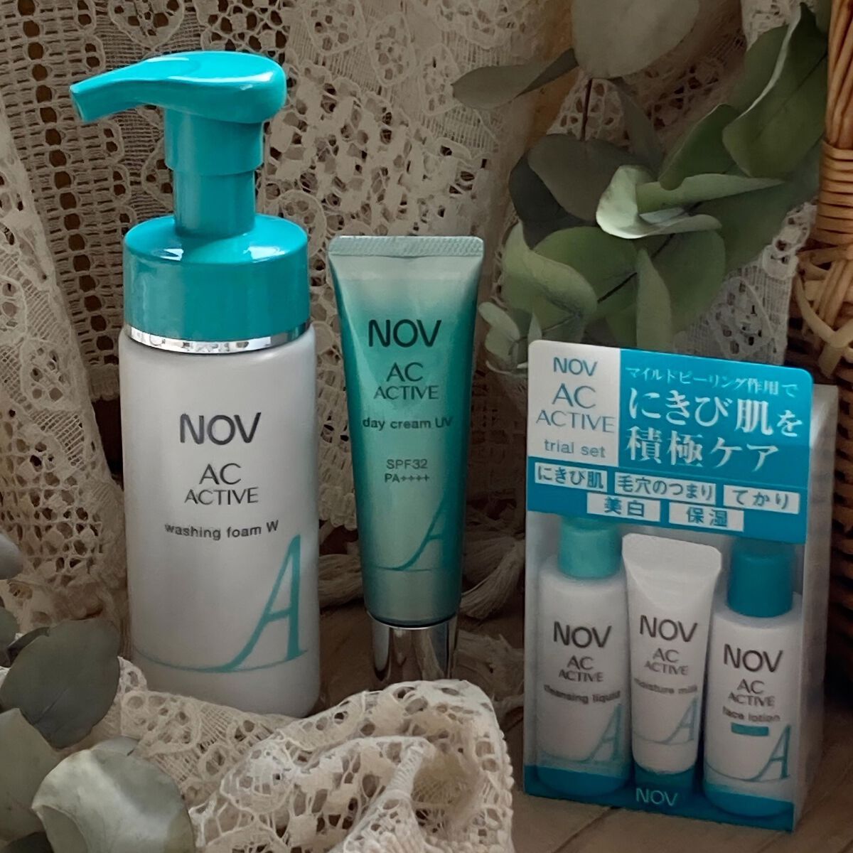 ACアクティブ デイクリーム UV/NOV/フェイスクリームを使ったクチコミ(1枚目)