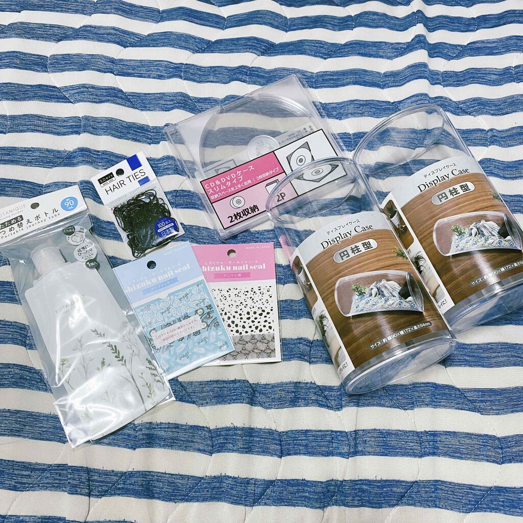 しずくネイルシール/キャンドゥ/ネイルシールを使ったクチコミ（1枚目）