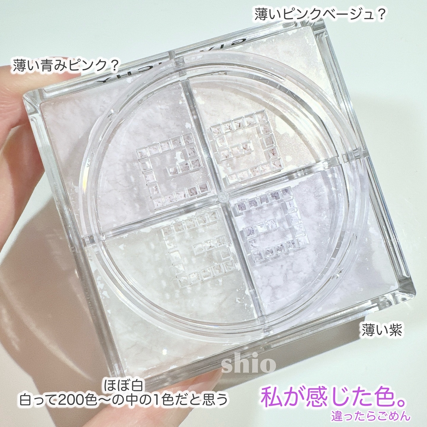 プリズム・リーブル/GIVENCHY/ルースパウダーを使ったクチコミ（2枚目）