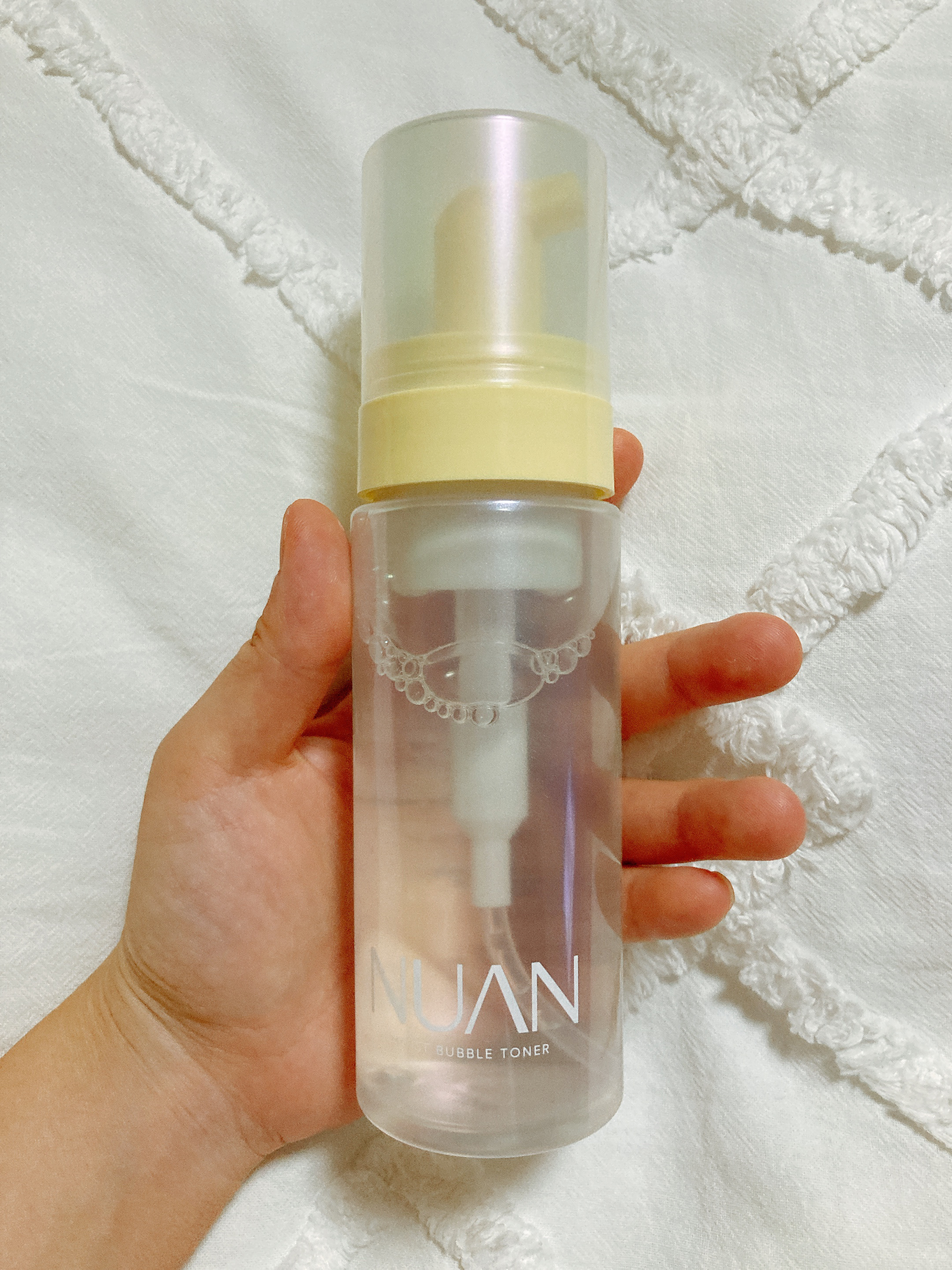 浸透バブル化粧水/NUAN/化粧水を使ったクチコミ（2枚目）