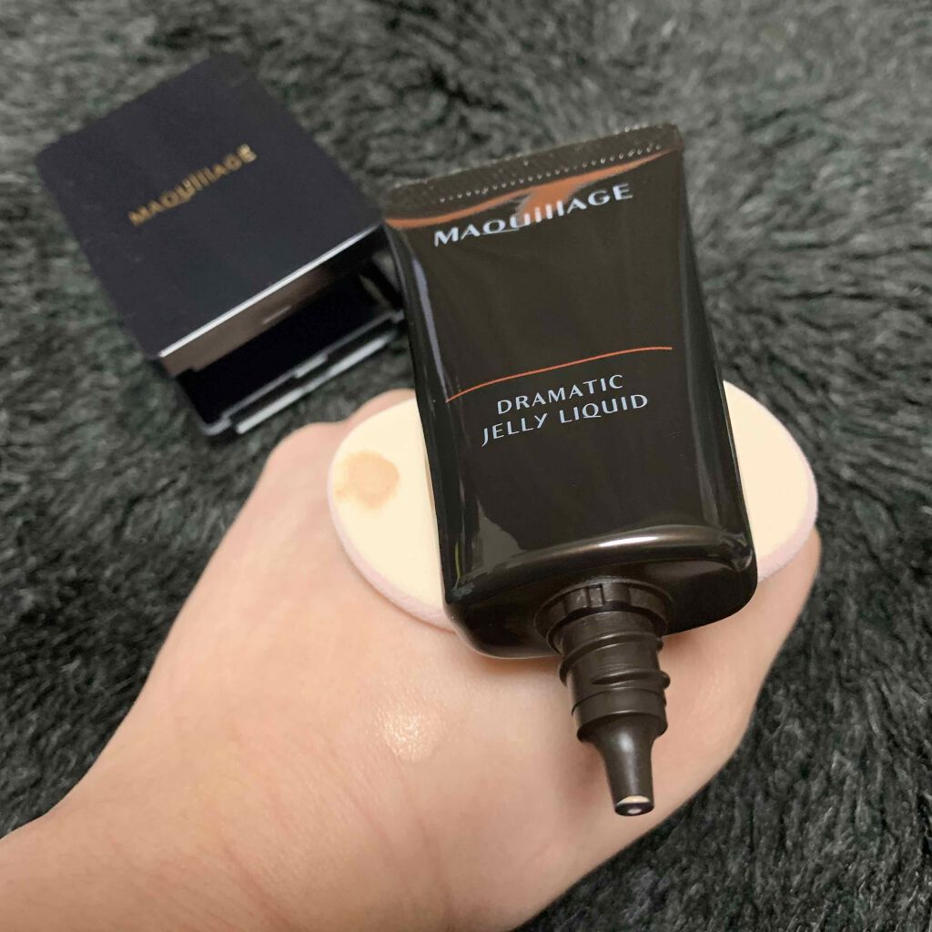 ドラマティックジェリーリキッド/マキアージュ/リキッドファンデーションを使ったクチコミ(1枚目)