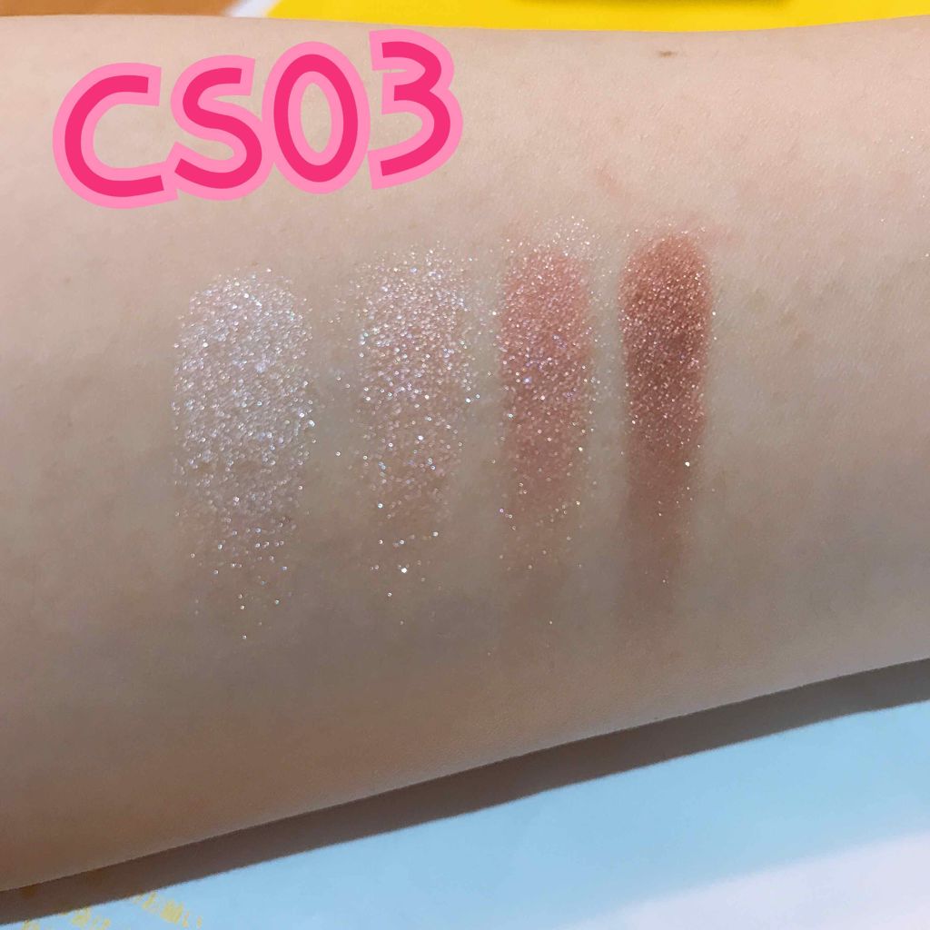 リアルクローズシャドウ/excel/アイシャドウパレットを使ったクチコミ（3枚目）