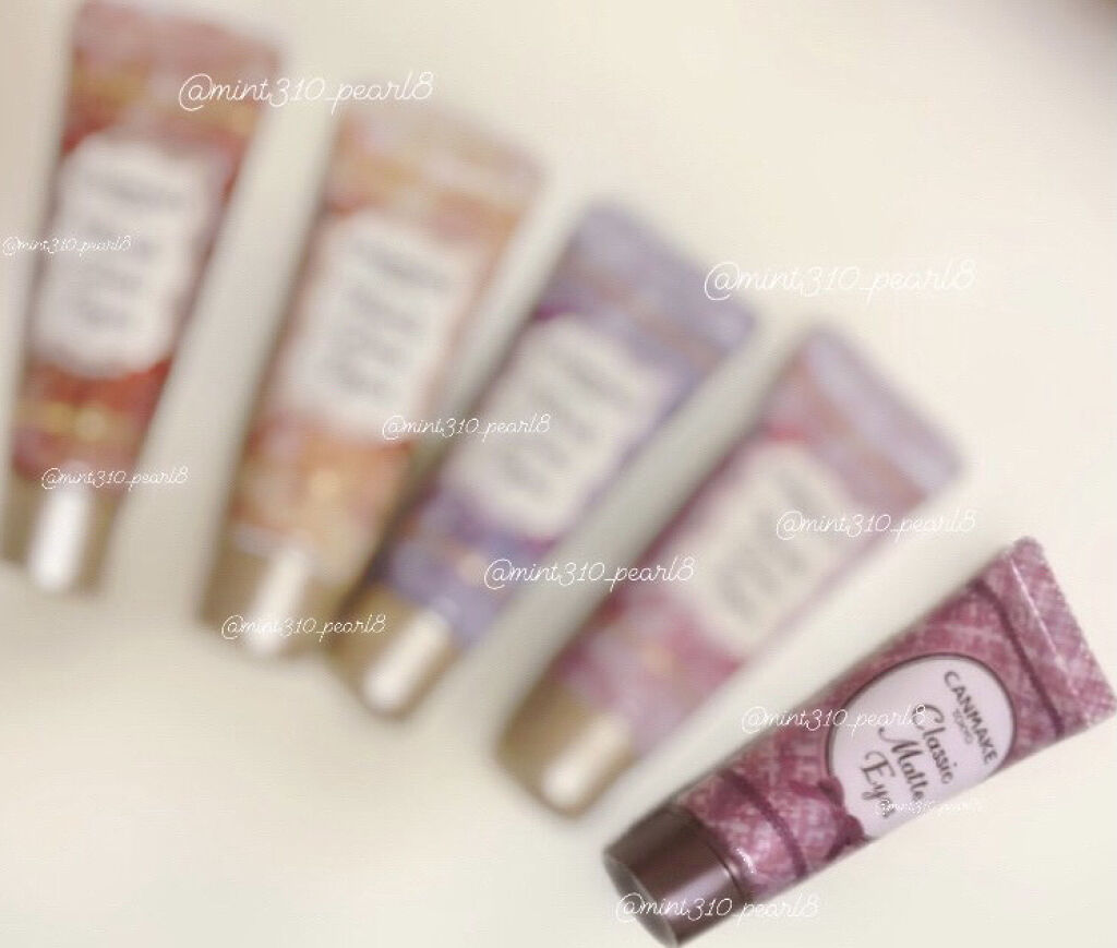 クラシックマットアイズ No.03 ミスティフランボワーズ/キャンメイク/ジェル・クリームアイシャドウを使ったクチコミ（2枚目）