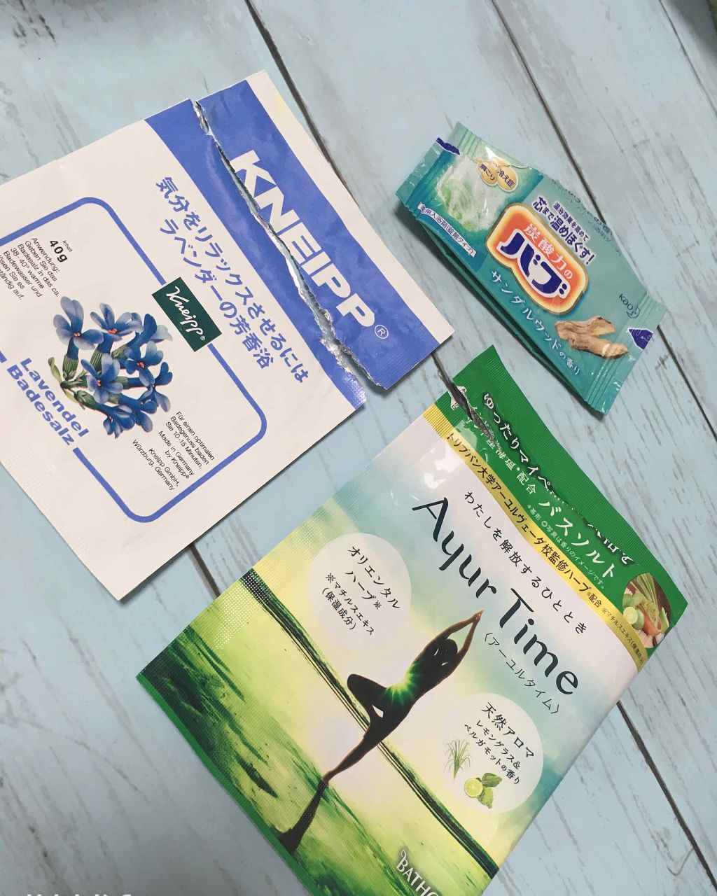 Ayur Time（アーユルタイム）/アーユルタイム/無機塩系入浴剤を使ったクチコミ（1枚目）