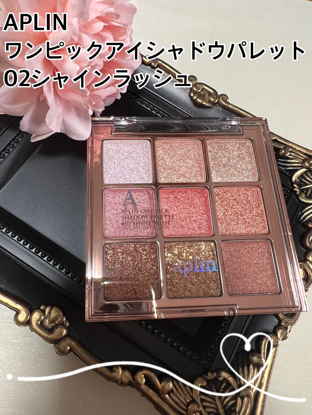 ワンピックアイシャドウパレット/APLIN/アイシャドウパレットを使ったクチコミ（1枚目）