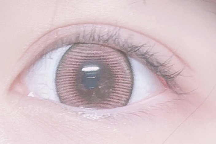 eye closet AQUA MOIST UV 1day ピンクグレープ/EYE CLOSET/ワンデー（１DAY）カラコンを使ったクチコミ（2枚目）