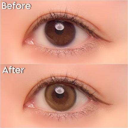 レヴィアブルーライトバリアワンデー/ReVIA/ワンデー(1DAY)カラコンを使ったクチコミ(7枚目)