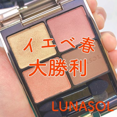 アイカラーレーション/LUNASOL/アイシャドウパレットを使ったクチコミ（1枚目）