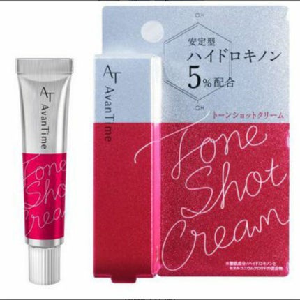 トーンショットクリーム/アバンタイム/フェイスクリームを使ったクチコミ(1枚目)