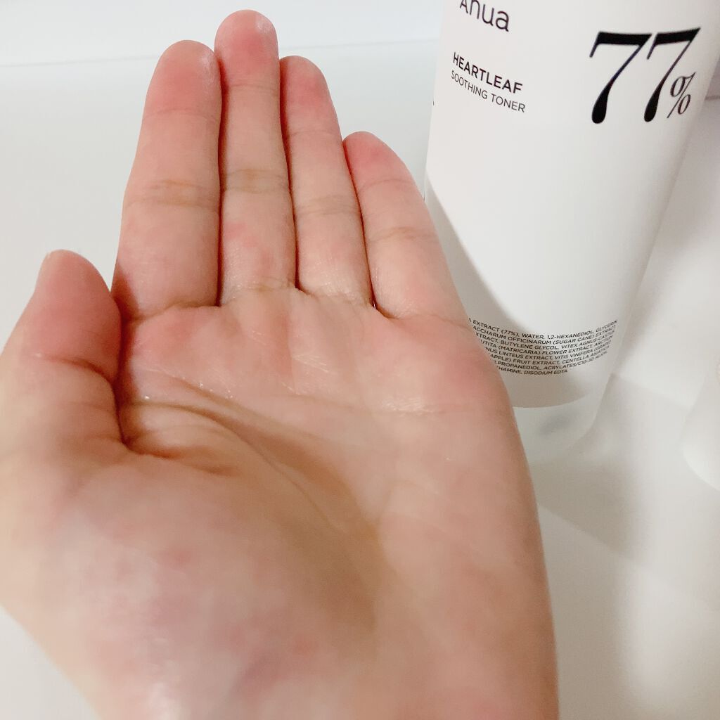 ドクダミ 77 スージングトナー/Anua/化粧水を使ったクチコミ（3枚目）