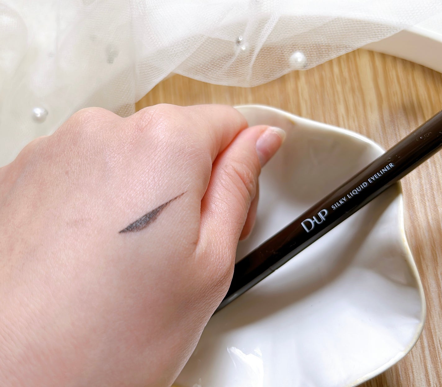 パーフェクトエクステンション マスカラ for カール/D-UP/マスカラを使ったクチコミ(4枚目)